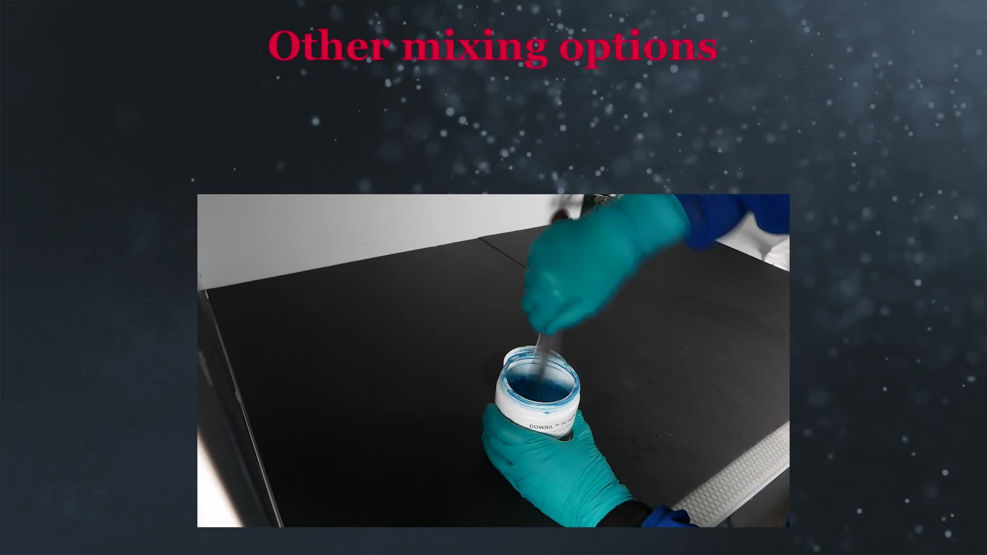 Dow Electronics Protection & Assembly AcademyLab Series Filler Settling